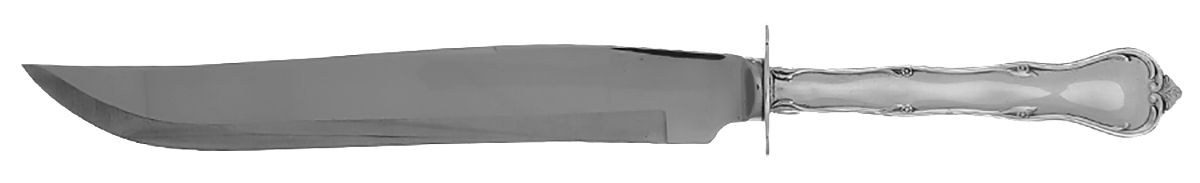 Carrollton (Sterling, 1961) Small Carving Knife W/Sterling Guard by Kirk Stieff-1