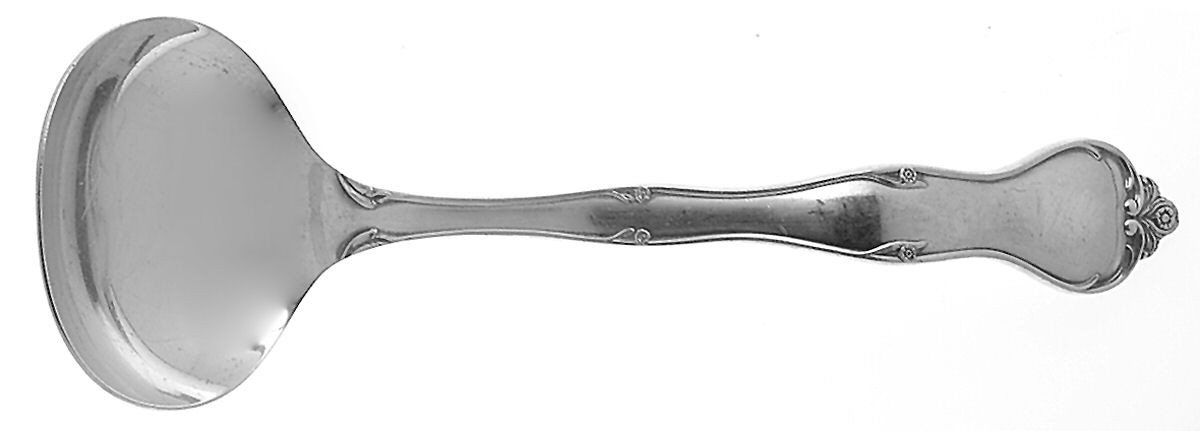 Carrollton (Sterling, 1961) Solid Gravy Ladle by Kirk Stieff-1