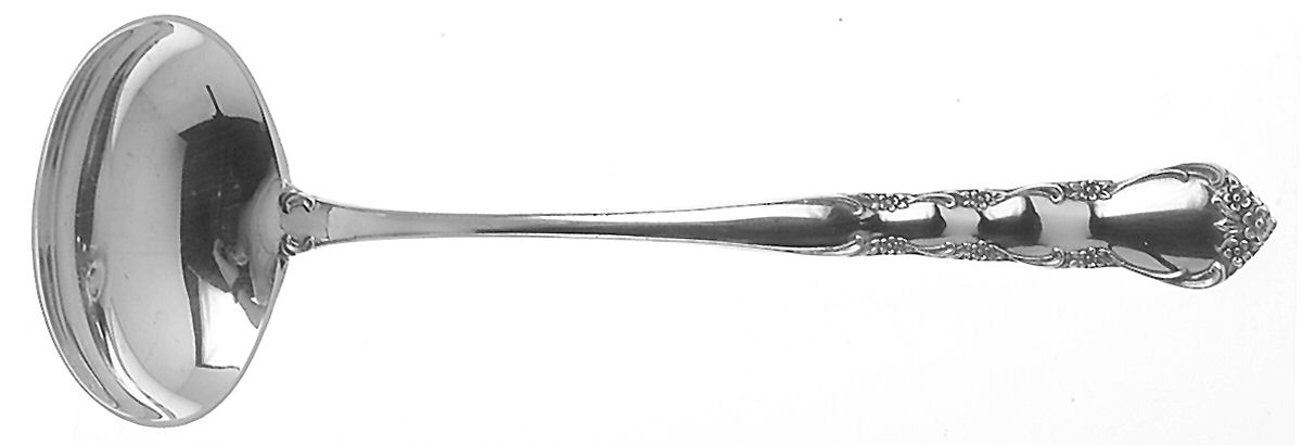 Cheryl (Sterling, 1962) Solid Piece Cream Ladle by Kirk Stieff-1