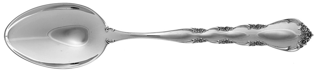 Cheryl (Sterling, 1962) Dessert/Oval Soup Spoon by Kirk Stieff-1