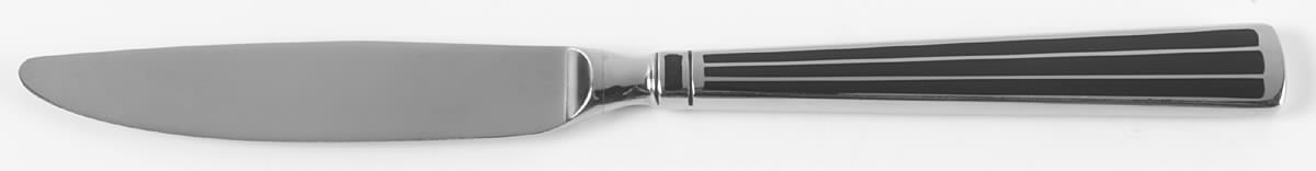 Cloisonne Embassy (Stainless-Black-No Gold) Modern Hollow Knife by Kirk Stieff-1
