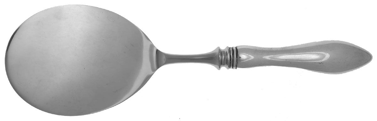 Clinton (Sterling, 1925) Egg Server with Stainless Blade by Kirk Stieff-1