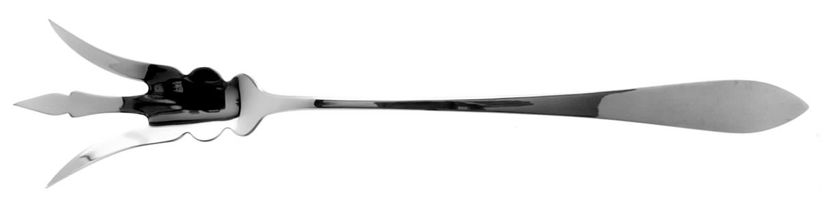 Clinton (Sterling, 1925) Large Lettuce Serving Fork by Kirk Stieff-1