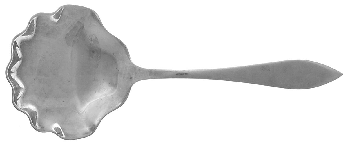 Clinton (Sterling, 1925) Solid Bon Bon Spoon by Kirk Stieff-1