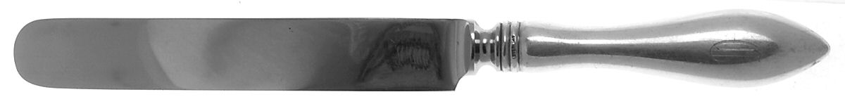 Clinton (Sterling, 1925) Blunt Hollow Knife with Bolster by Kirk Stieff-1