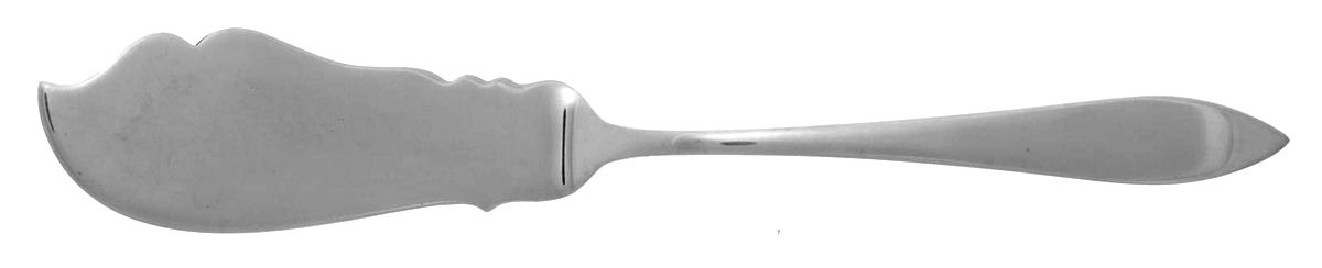 Clinton (Sterling, 1925) Flat Handle Master Butter Knife by Kirk Stieff-1