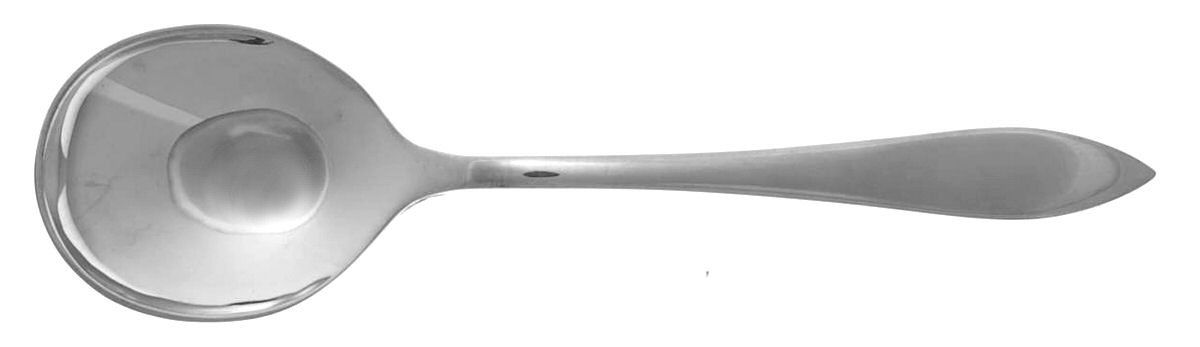 Clinton (Sterling, 1925) Round Bowl Soup Spoon (Cream Soup) by Kirk Stieff-1