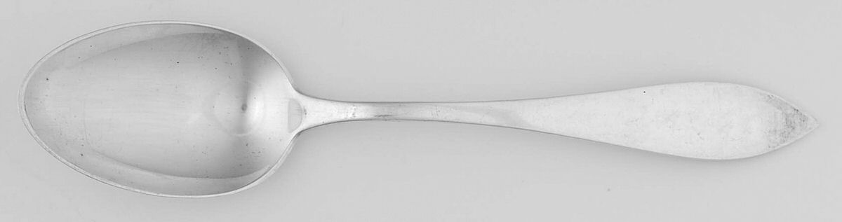 Clinton (Sterling, 1925) Dessert/Oval Soup Spoon by Kirk Stieff-1