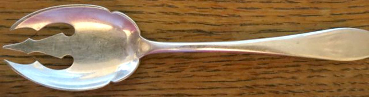 Clinton (Sterling, 1925) Ice Cream Fork by Kirk Stieff-1