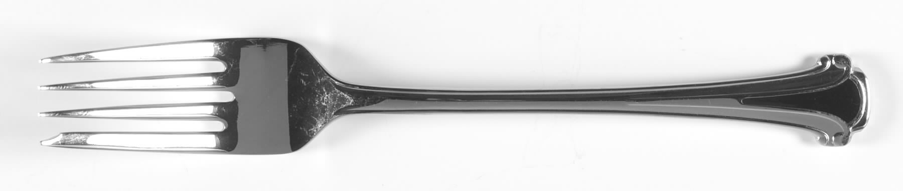 Cloisonne Royale (Stainless-Black-No Gold) Individual Salad Fork by Kirk Stieff-1