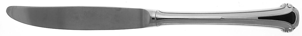 Cloisonne Royale (Stainless-Black-No Gold) Modern Hollow Knife by Kirk Stieff-1