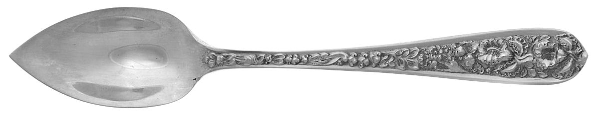 Corsage (Sterling, 1935, No Monogram) Fruit/Orange Spoon CM by Kirk Stieff-1