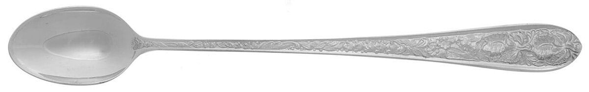 Corsage (Sterling, 1935, No Monogram) Iced Tea Spoon by Kirk Stieff-1