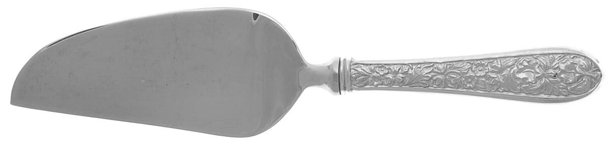 Corsage (Sterling, 1935, No Monogram) Cheese Knife with Stainless Blade by Kirk Stieff-1