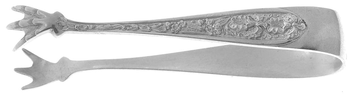 Corsage (Sterling, 1935, No Monogram) Bon Bon Tongs by Kirk Stieff-1