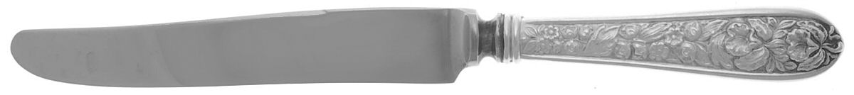 Corsage (Sterling, 1935, No Monogram) New French Hollow Knife with Bolster by Kirk Stieff-1