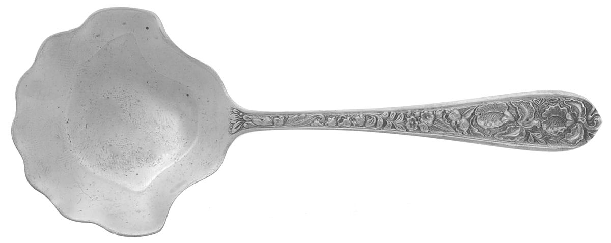 Corsage (Sterling, 1935, No Monogram) Solid Bon Bon Spoon by Kirk Stieff-1
