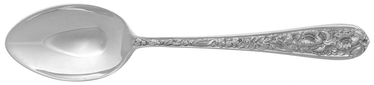 Corsage (Sterling, 1935, No Monogram) Teaspoon by Kirk Stieff-1