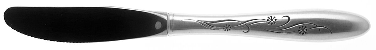 Cynthia-Engraved (Sterling, 1957) Modern Hollow Butter Spreader (Stainless) by Kirk Stieff-1