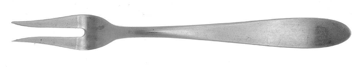 Cynthia-Plain (Sterling, 1957) Individual Lemon Fork by Kirk Stieff-1