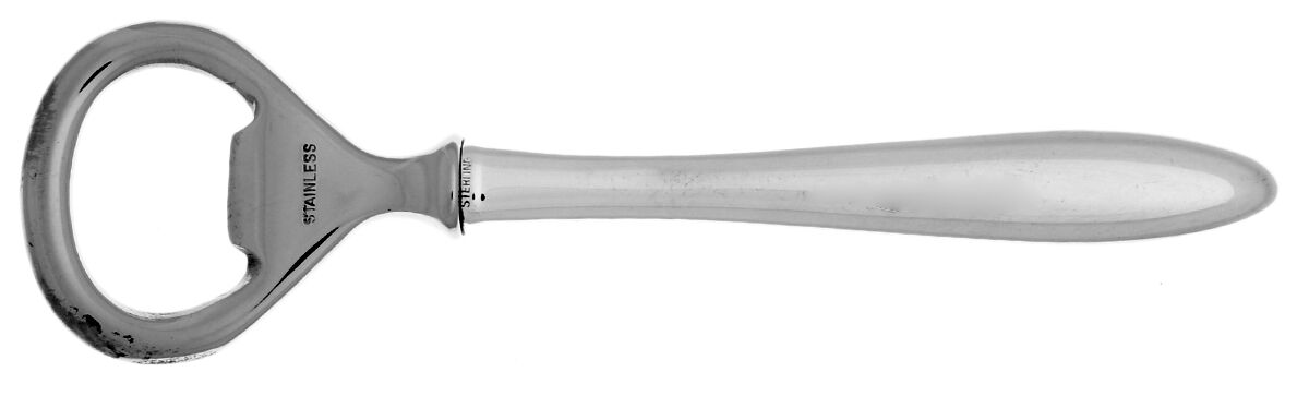Cynthia-Plain (Sterling, 1957) Bottle Opener with Stainless Bowl by Kirk Stieff-1