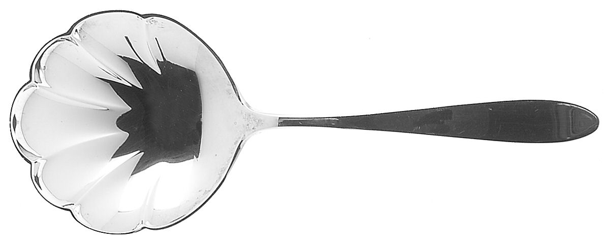 Cynthia-Plain (Sterling, 1957) Solid Bon Bon Spoon by Kirk Stieff-1