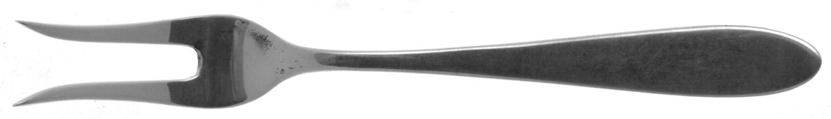 Cynthia-Plain (Sterling, 1957) Lemon Fork by Kirk Stieff-1