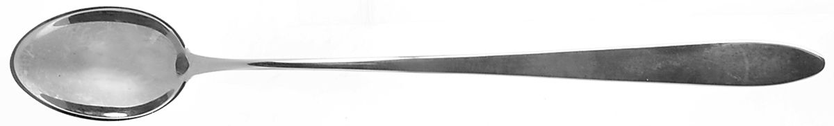 Cynthia-Plain (Sterling, 1957) Iced Tea Spoon by Kirk Stieff-1
