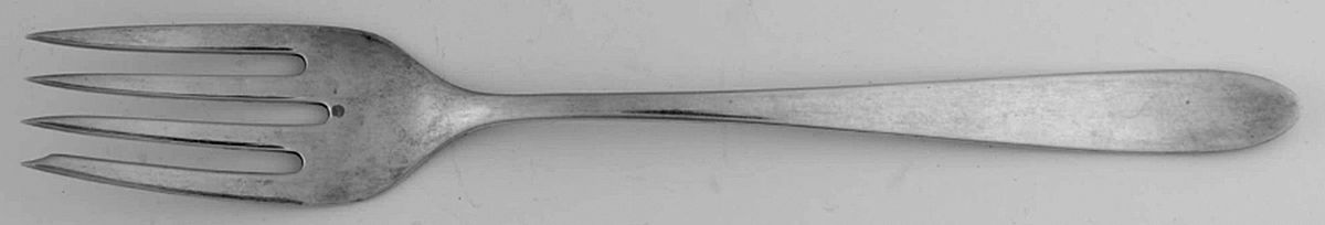 Cynthia-Plain (Sterling, 1957) Individual Salad Fork by Kirk Stieff-1