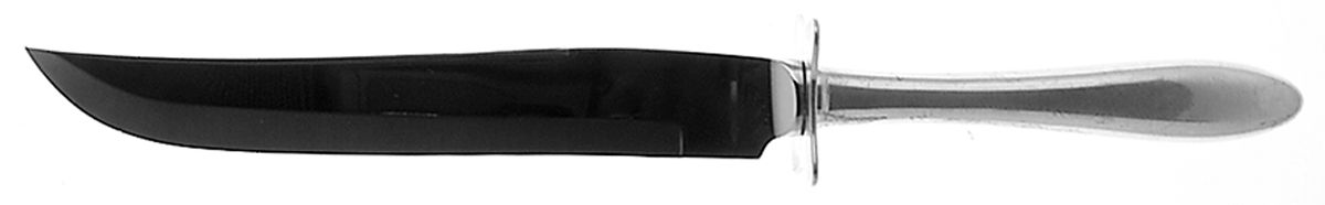 Cynthia-Plain (Sterling, 1957) Small Carving Knife W/Sterling Guard by Kirk Stieff-1