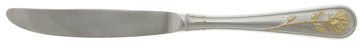 Danae (Stainless, Gold Accent) Modern Hollow Knife by Kirk Stieff-1