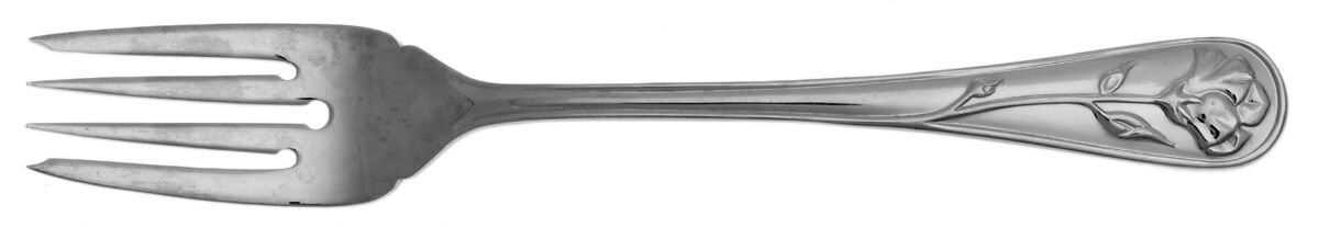 Danae (Stainless) Individual Salad Fork by Kirk Stieff-1