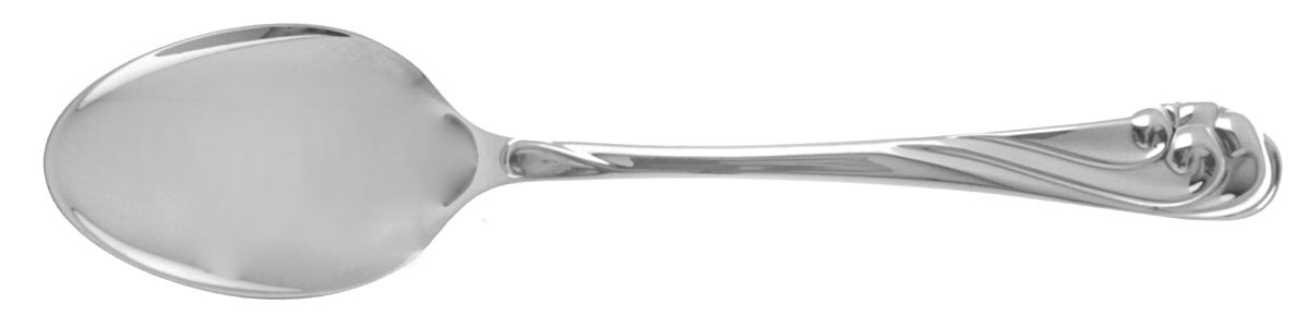 Dancing Surf (Sterling, 1986) Dessert/Oval Soup Spoon by Kirk Stieff-1