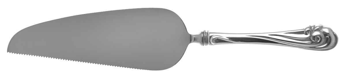 Dancing Surf (Sterling, 1986) Pie & Cake Server with Stainless Blade by Kirk Stieff-1