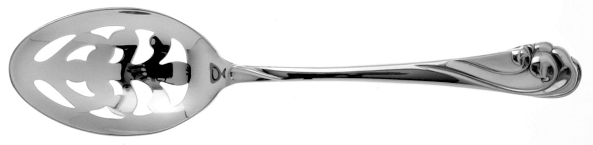 Dancing Surf (Sterling, 1986) Pierced Tablespoon (Serving Spoon) by Kirk Stieff-1