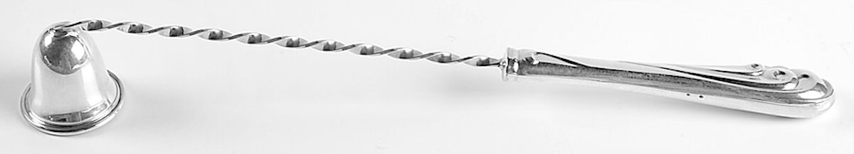 Dancing Surf (Sterling, 1986) Candle Snuffer with Sterling Bowl HC by Kirk Stieff-1