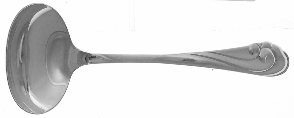 Dancing Surf (Sterling, 1986) Solid Gravy Ladle by Kirk Stieff-1