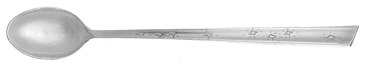 Diamond Star (Sterling, 1958) Iced Tea Spoon by Kirk Stieff-1