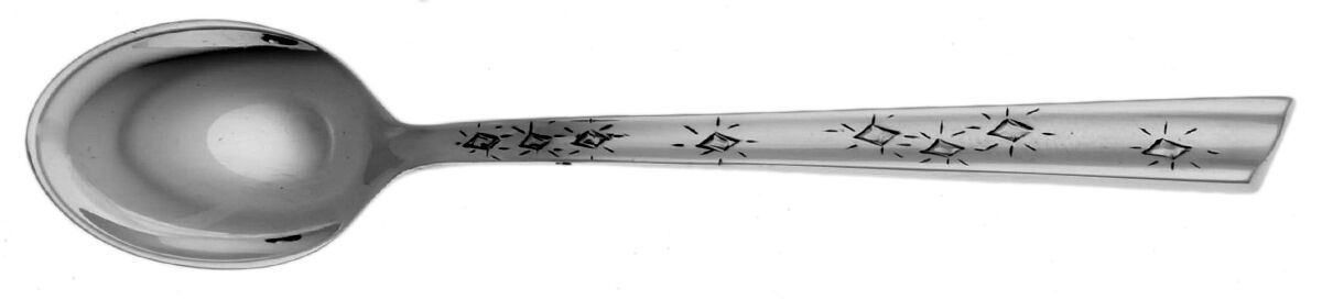 Diamond Star (Sterling, 1958) Demitasse Spoon by Kirk Stieff-1