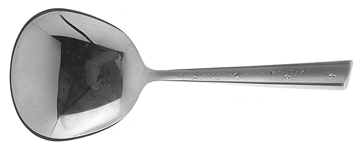 Diamond Star (Sterling, 1958) Solid Bon Bon Spoon by Kirk Stieff-1