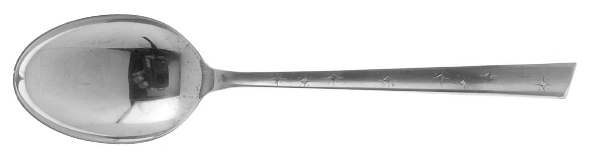 Diamond Star (Sterling, 1958) Tablespoon (Serving Spoon) by Kirk Stieff-1