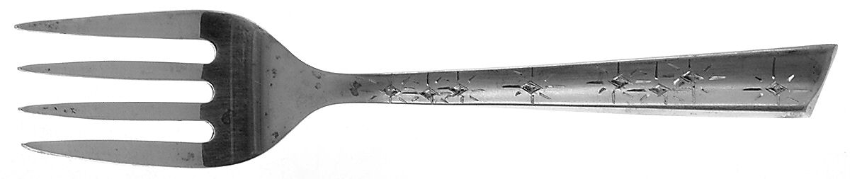 Diamond Star (Sterling, 1958) Baby Fork by Kirk Stieff-1