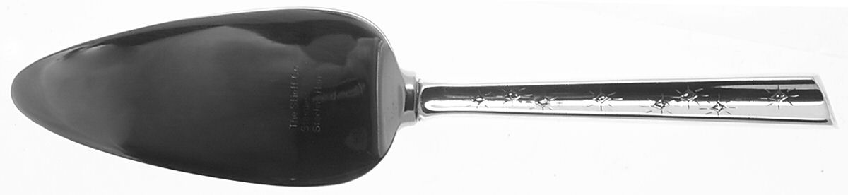 Diamond Star (Sterling, 1958) Cheese Server with Stainless Blade by Kirk Stieff-1