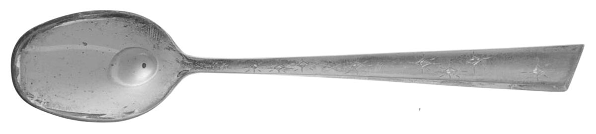 Diamond Star (Sterling, 1958) Sugar Spoon by Kirk Stieff-1