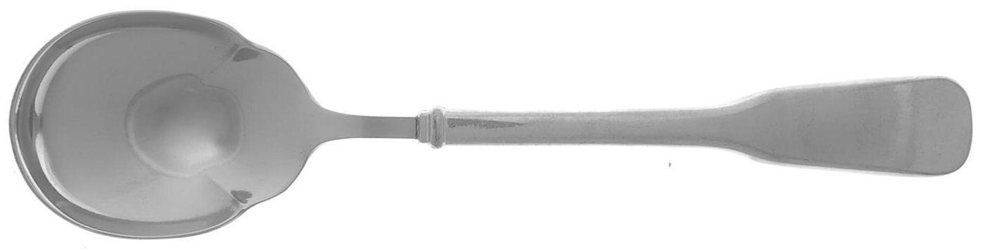 Durham Center (Pewter, Satin) Sugar Spoon by Kirk Stieff-1