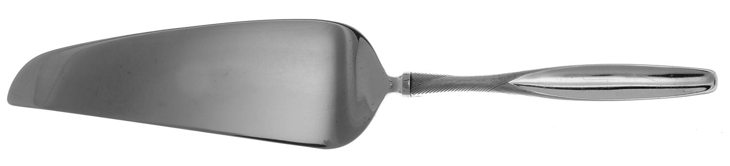 Ellipse (Sterling, 1968) Pie & Cake Server with Stainless Blade by Kirk Stieff-1