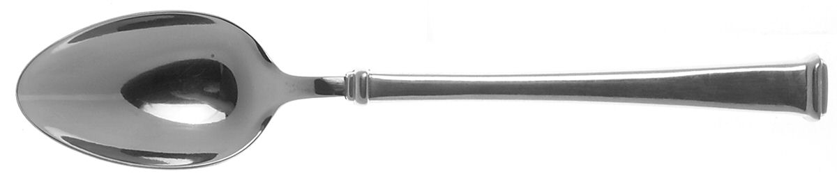 Farmington (Pewter, Satin) Place/Oval Soup Spoon by Kirk Stieff-1