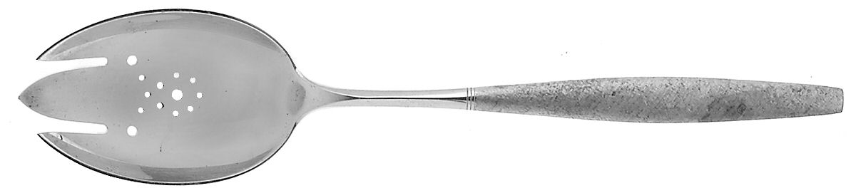 Florentine (Sterling, 1962) Pierced Tablespoon (Serving Spoon) by Kirk Stieff-1