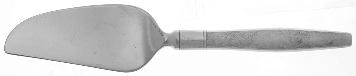 Florentine (Sterling, 1962) Cheese Knife with Stainless Blade by Kirk Stieff-1