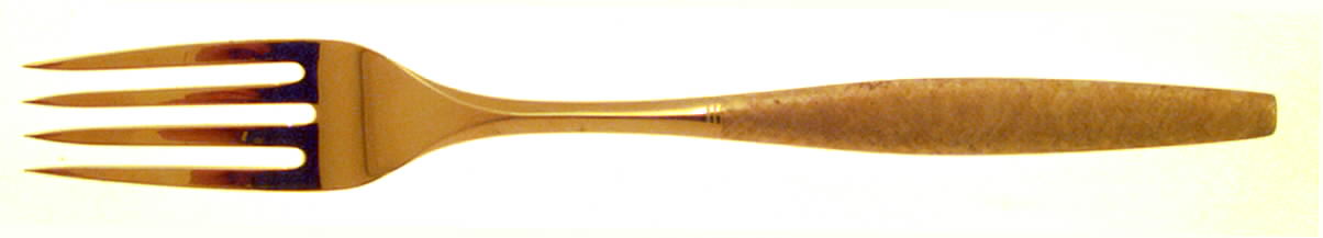 Florentine Golden (Sterling, 1962) Fork by Kirk Stieff-1